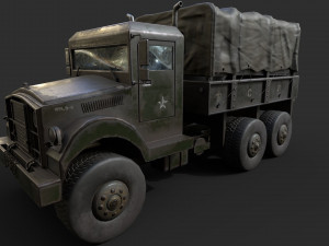 truck 3D 模型