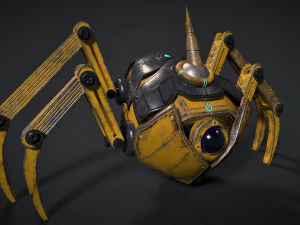 bilim kurgu drone 3D Model