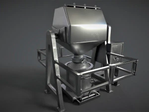 achthoekige blender 3D Model