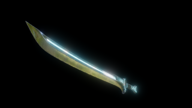 luminous sword Modèle 3D .c4d .max .obj .3ds .fbx .stl .blend 
