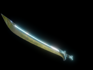 luminous sword 3D Model