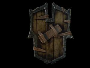 Medival Shield 3D Model
