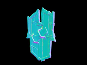 Medival Shield 3D Model