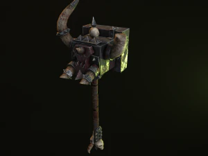 Orcs hammer 3D Model
