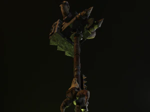 Orcs hammer 3D Model