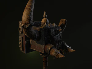 Orcs hammer 3D Model