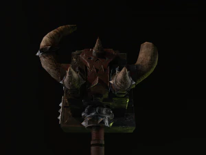 Orcs hammer 3D Model