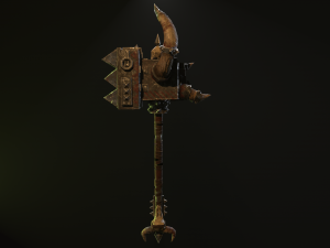 Orcs hammer 3D 模型