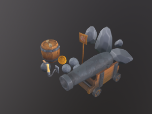 Pirate pack Modèle 3D