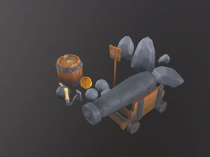 Pirate pack 3D Model