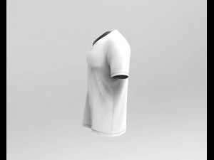 v-neck t-shirt 3D Model
