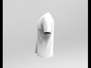 v-neck t-shirt 3D Model