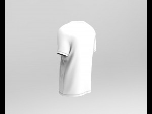 v-neck t-shirt 3D Model