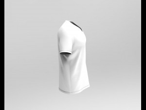 v-neck t-shirt 3D Model