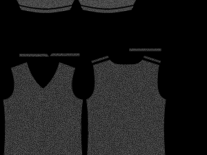 v-neck t-shirt 3D Model