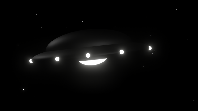 ufo Modelo 3D .c4d .max .obj .3ds .fbx .stl .blend 