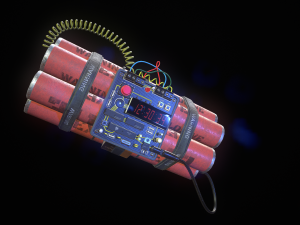 bomb asset Modèle 3D