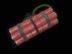 bomb asset Modèle 3D