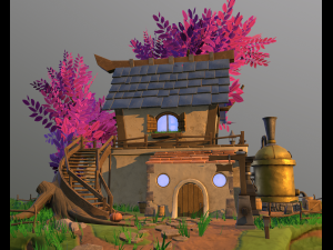 village 3Dモデル