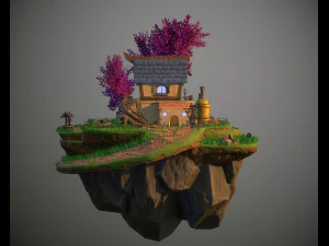 village 3D Model