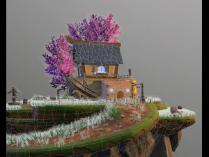 village 3D Model
