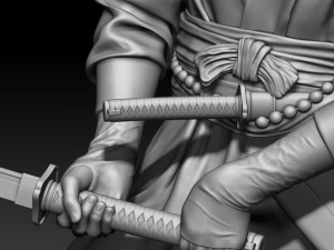 samurai 3D 프린트 모델