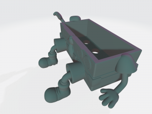 spongebob accesorie 3D Baskı Modeli