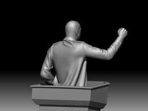 Ilham Aliyev -Sculpture 3D Принт Модель