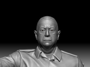 Ilham Aliyev -Sculpture 3D Принт Модель