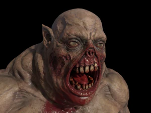 좀비 AAA 3D 모델