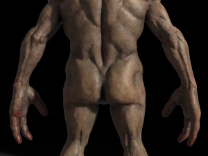 Zombie AAA 3D Model