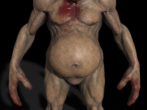 Zombie AAA Model 3D