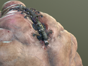 Zombie AAA Model 3D