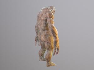 Zombie AAA Model 3D