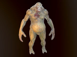 Zombie AAA 3D Model