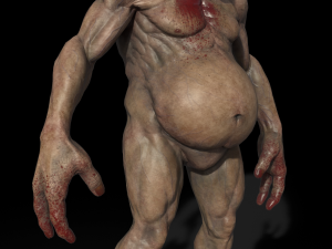 Zombie AAA Model 3D