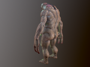 Zombie AAA Model 3D