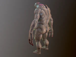 Zombie AAA 3D Model