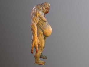 Zombie AAA Model 3D
