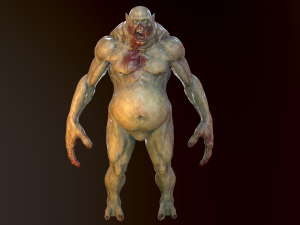 Zombie AAA Model 3D