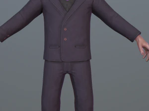 Korku adam karakteri 3D Model