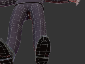 Horror man character 3D Модель