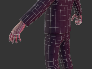 Horror man character 3D Модель