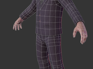 Horror man character 3D Модель