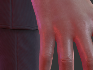 Horror man character 3D Модель