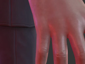 Personaje de hombre de terror Modelo 3D