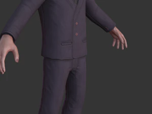 Personaje de hombre de terror Modelo 3D