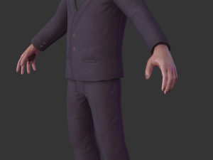 Horror man character 3D Модель