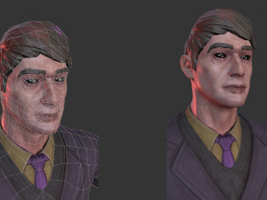 Horror man character 3D Модель