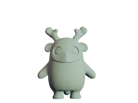 Forest Monster 3D Print Model